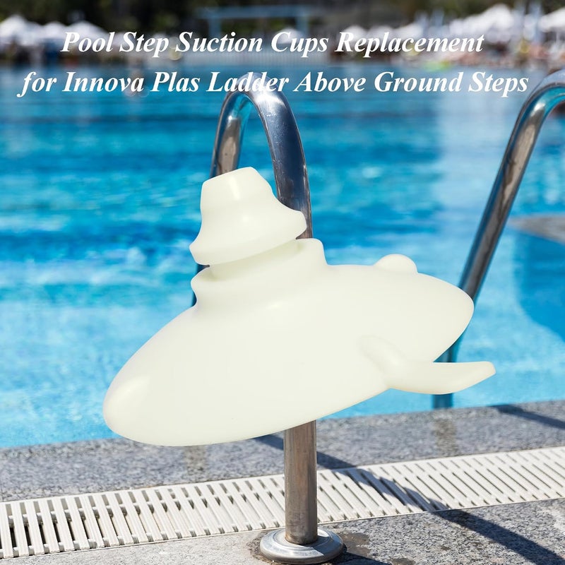 KACOMACO Pool Step Suction Cups Replacement for Innova Plas Ladder Above Ground Steps 1Pcs - Image 5